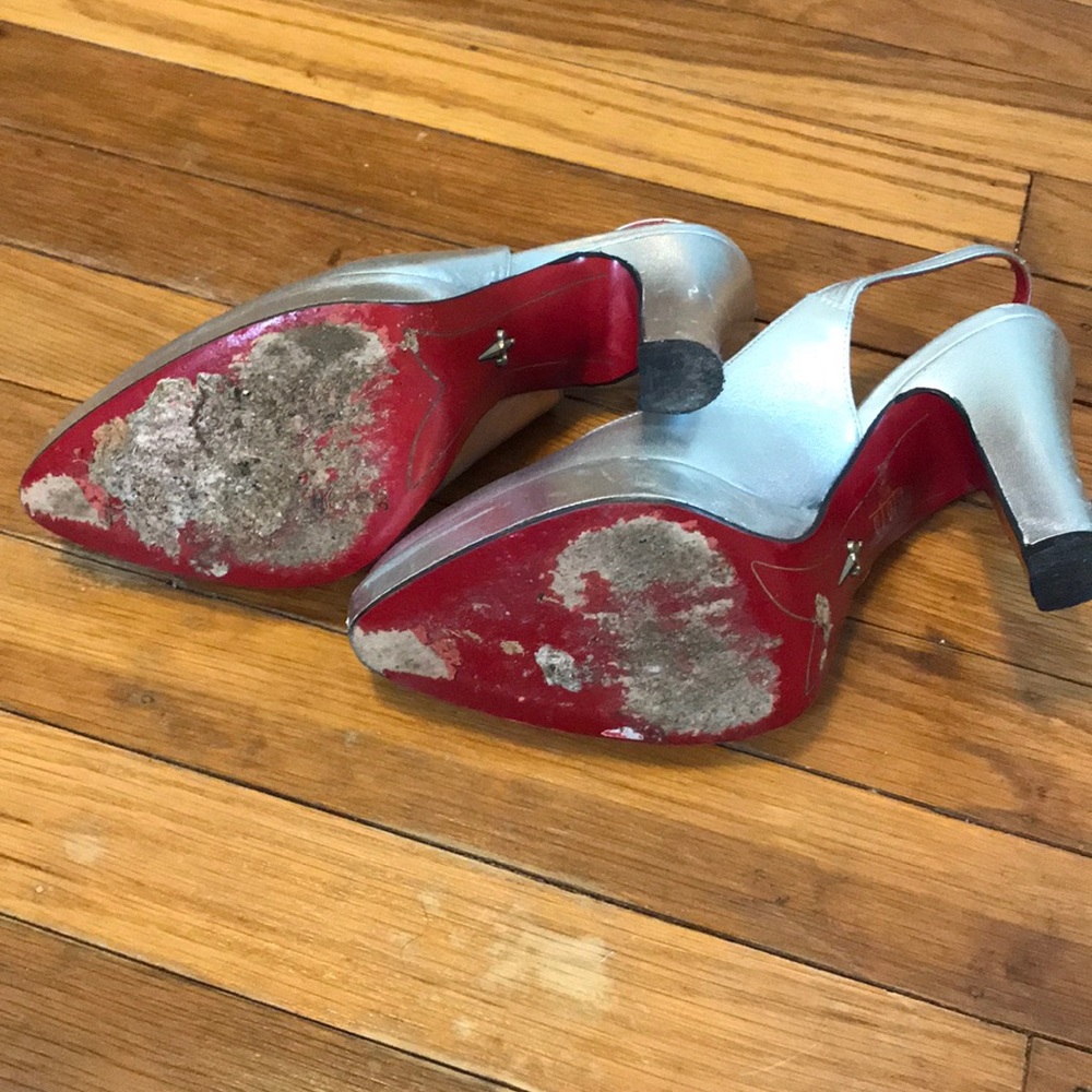 {Caesar Paciotti} Silver Platforms - image 4